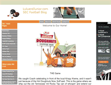 Tablet Screenshot of luluandjunior.com